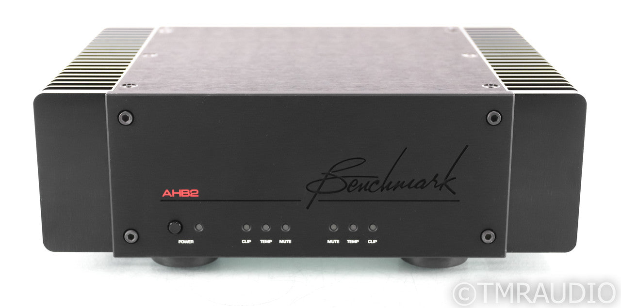 Benchmark AHB2 Stereo Power Amplifier; AHB-2; Black; AHB-2; Black