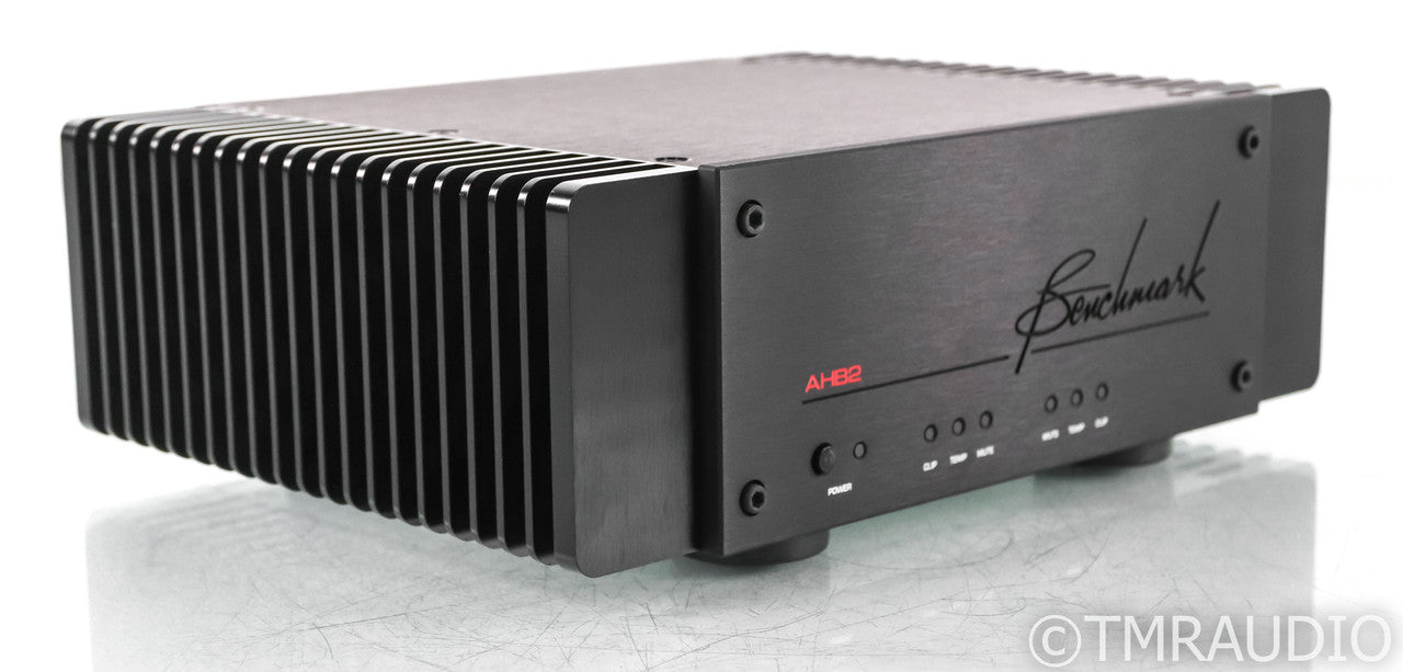Benchmark AHB2 Stereo Power Amplifier; AHB-2; Black; AHB-2; Black