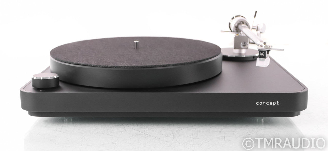 Clearaudio Concept Belt-Drive Turntable; Satisfy Carbon; Concept MC Cartridge