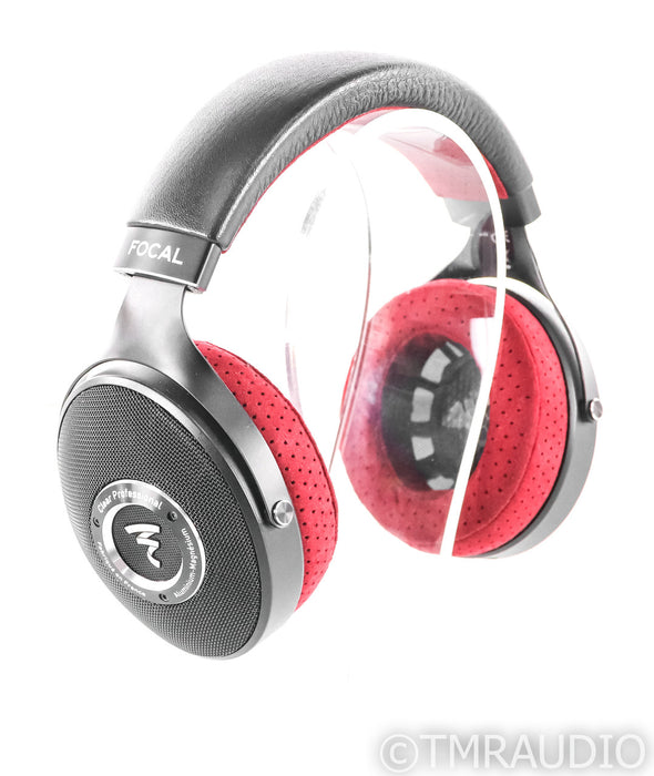 Focal Clear MG Professional Open Back Headphones; Black & Red Pair; Clear Pro; Black & Red Pair; Clear Pro