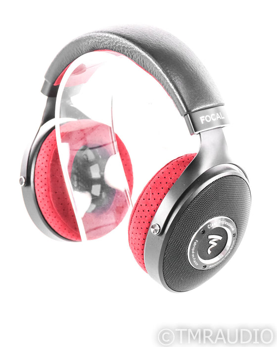 Focal Clear MG Professional Open Back Headphones; Black & Red Pair; Clear Pro; Black & Red Pair; Clear Pro