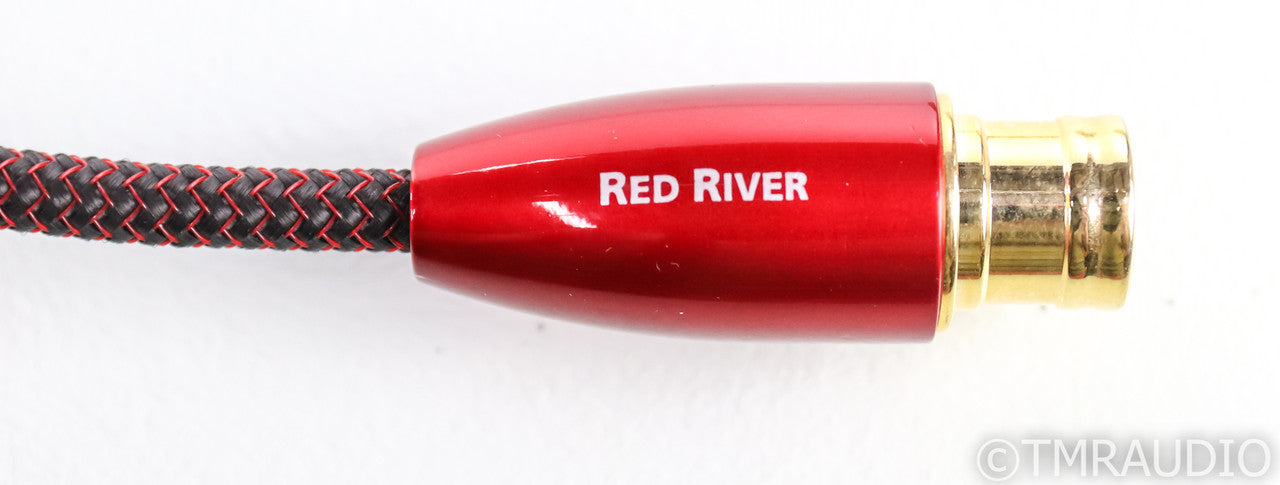 AudioQuest Red River XLR Cables; .5m Pair Balanced Interconnects; .5m Pair Balanced Interconnects