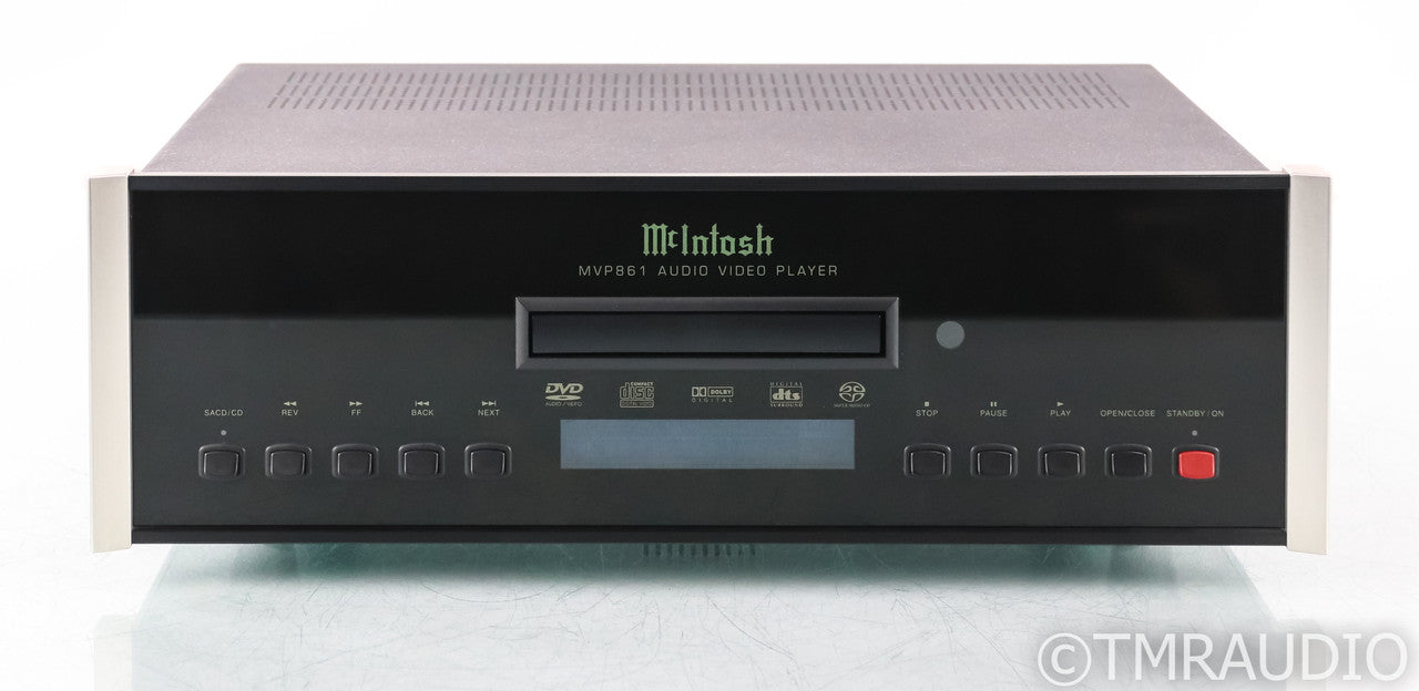 McIntosh MVP861 DVD / SACD / CD Player; MVP-861 (No Remote); MVP-861 (No Remote)