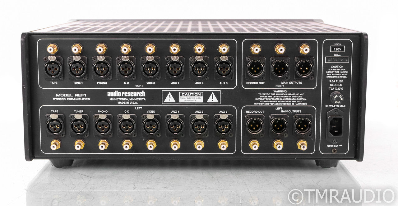 Audio Research Reference One Stereo Tube Preamplifier; Ref 1 (No Remote); Ref 1 (No Remote)