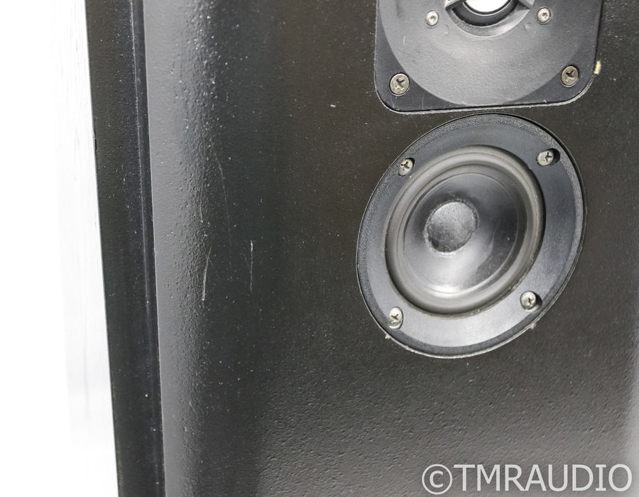 Thiel CS2 2 Floorstanding Speakers; CS 2.2; Black Ash Pair; AS-IS (Bad Surrounds)