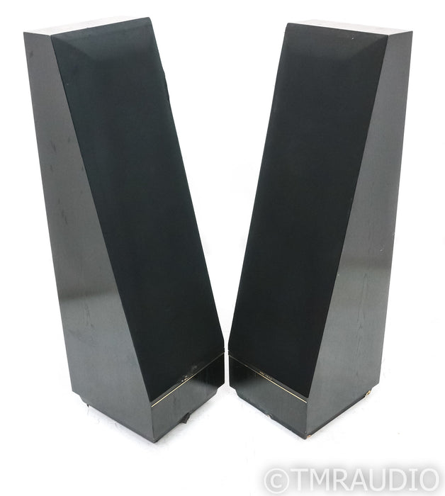Thiel CS2 2 Floorstanding Speakers; CS 2.2; Black Ash Pair; AS-IS (Bad Surrounds)