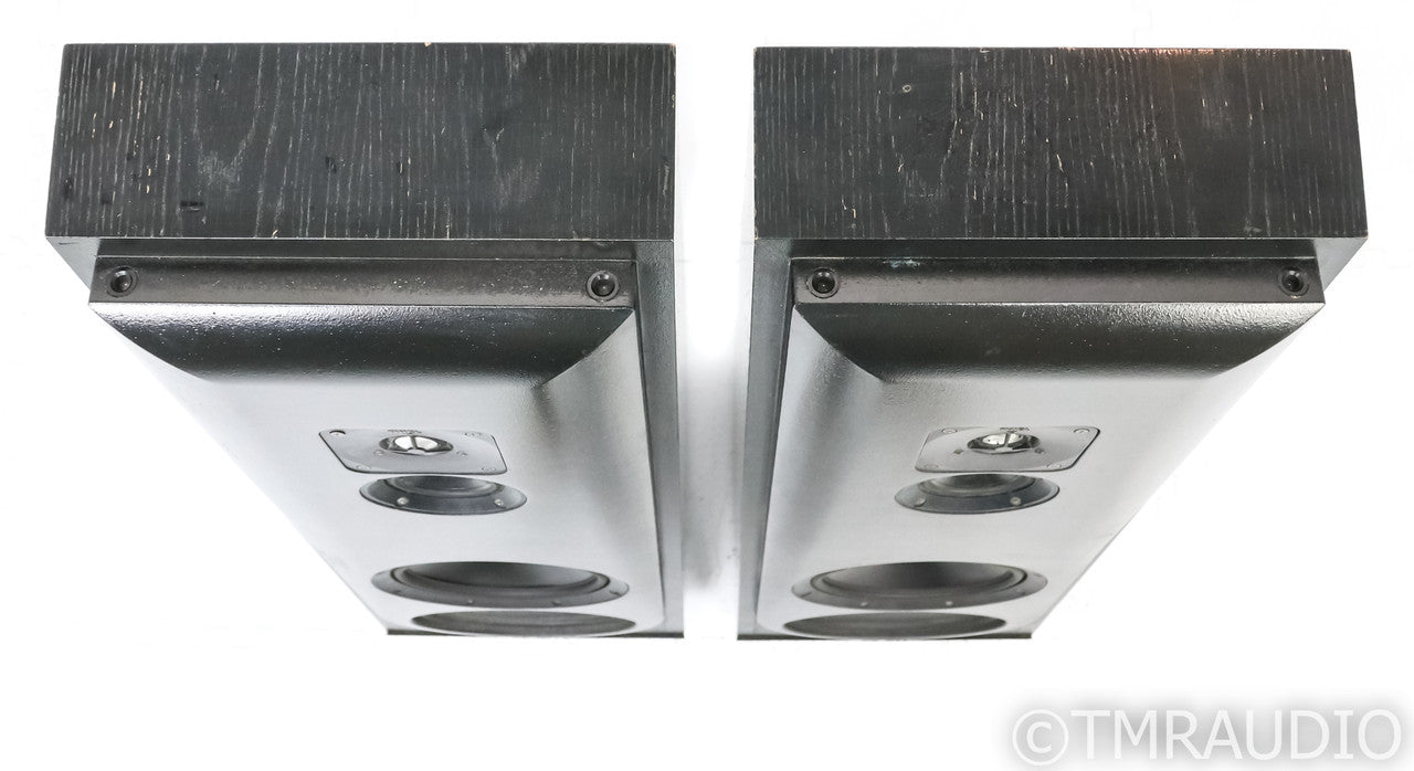 Thiel CS2 2 Floorstanding Speakers; CS 2.2; Black Ash Pair; AS-IS (Bad Surrounds)