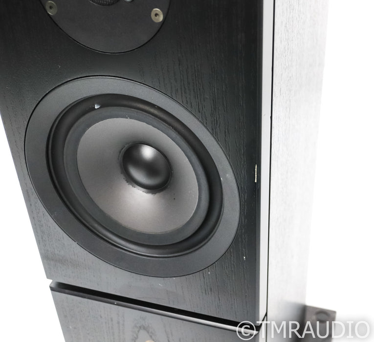 Linn Keilidh Floorstanding Speakers; Black Pair; Ku Stone Bases; Black Pair; Ku Stone Bases