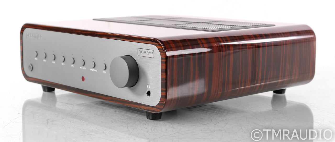 Peachtree Nova 150 Stereo Integrated Amplifier; Remote; MM Phono; DC; Wood; Remote; MM Phono; DC; Wood
