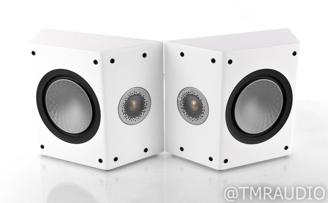 Monitor Audio Silver FX Wall Mounted Surround Speakers; Satin White Pair