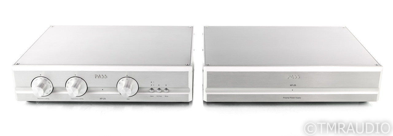 Pass Labs XP-25 MM / MC Phono Preamplifier; XP25; Silver