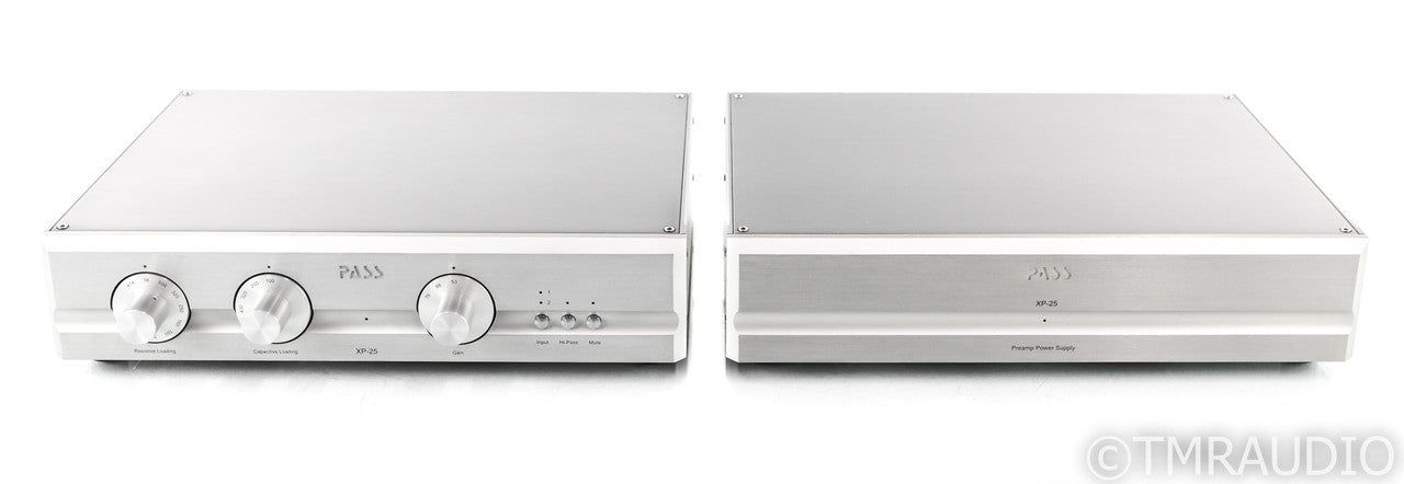 Pass Labs XP-25 MM / MC Phono Preamplifier; XP25; Silver