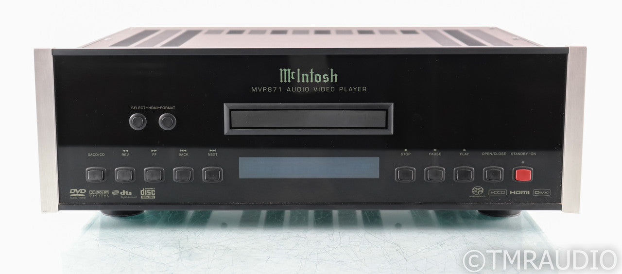 McIntosh MVP871 CD/ SACD / DVD Player; MVP-871; Remote; MVP-871; Remote
