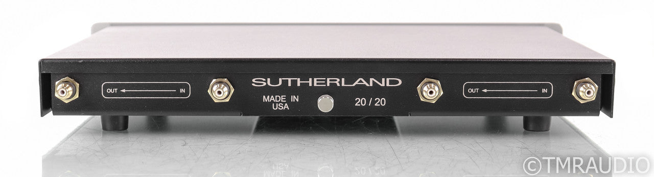 Sutherland 20/20 MM / MC Phono Preamplifier;