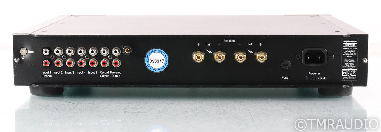 Rega Elex R Stereo Integrated Amplifier; Elex-R; MM Phono; Black; Remote; Elex-R; MM Phono; Black; Remote