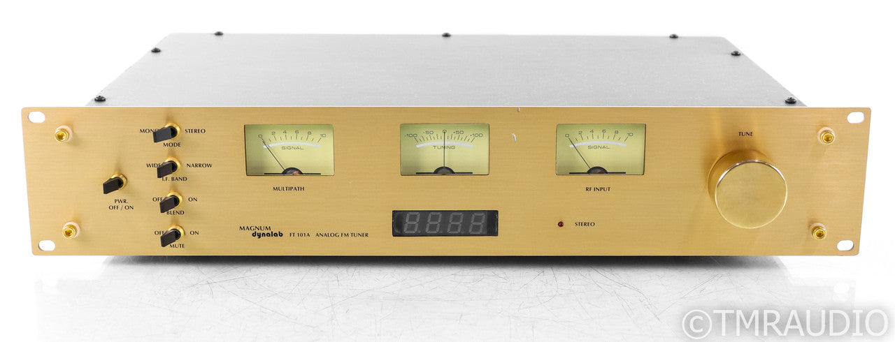 Magnum Dynalab FT 101A Vintage FM Tuner; FT101A; Gold