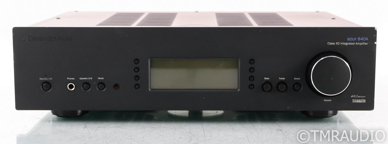 Cambridge Audio Azur 840A Stereo Integrated Amplifier; Black; Remote; Black; Remote