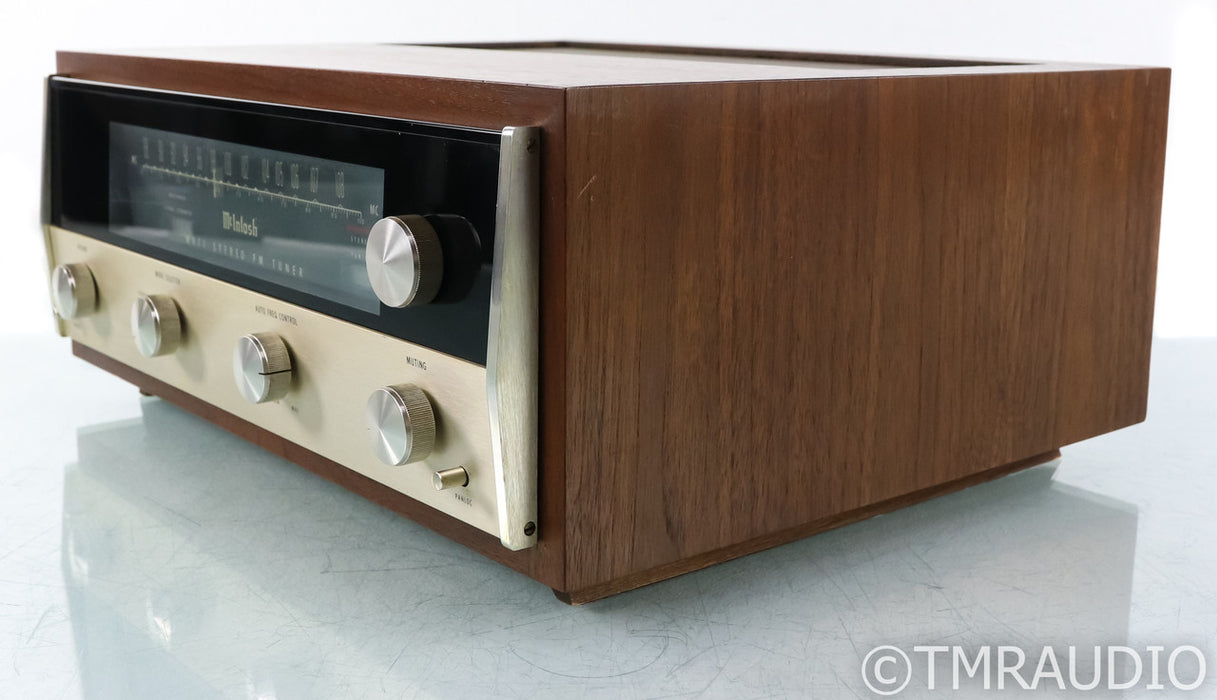 McIntosh MR78 Vintage Stereo Tube FM Tuner; MR-78; Walnut Cabinet; MR-78; Walnut Cabinet
