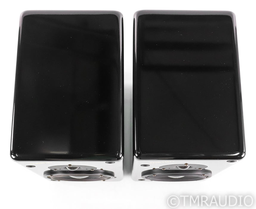 Merlin Music Systems TSMX Bookshelf Speakers; Gloss Black Pair