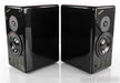 Merlin Music Systems TSMX Bookshelf Speakers; Gloss Black Pair