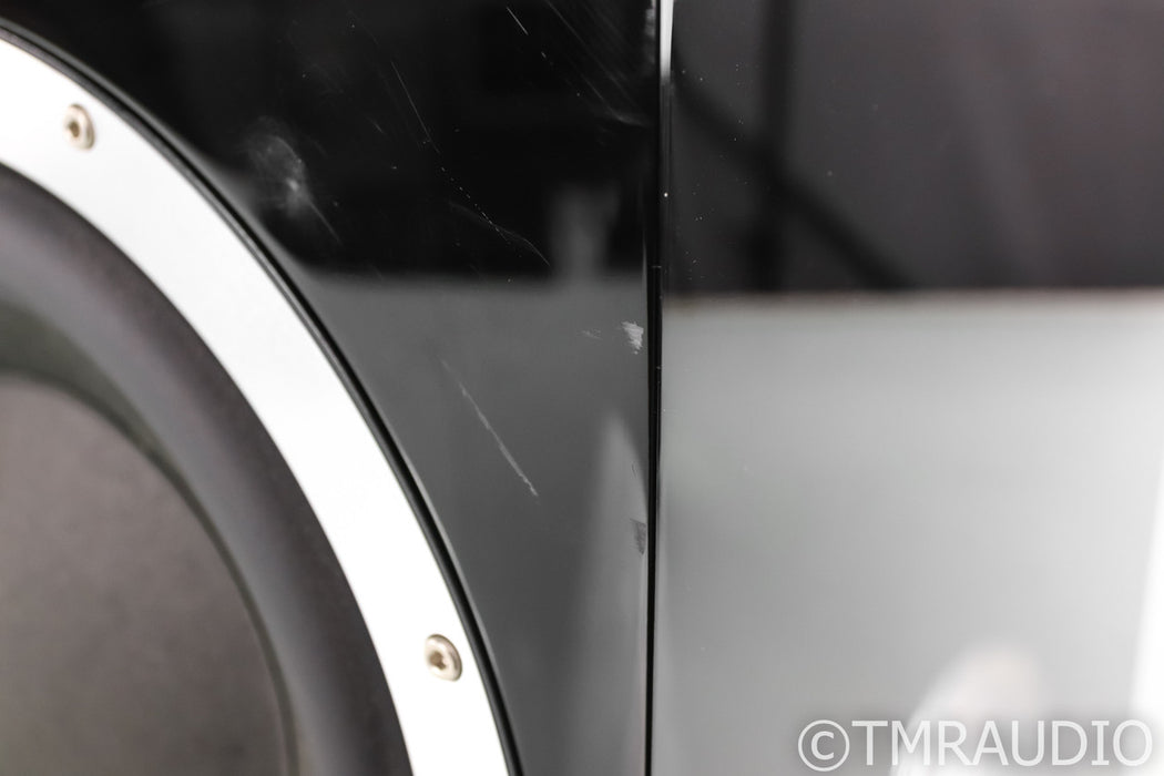 B&W ASW10CM 10" Powered Subwoofer; Gloss Black; Gloss Black
