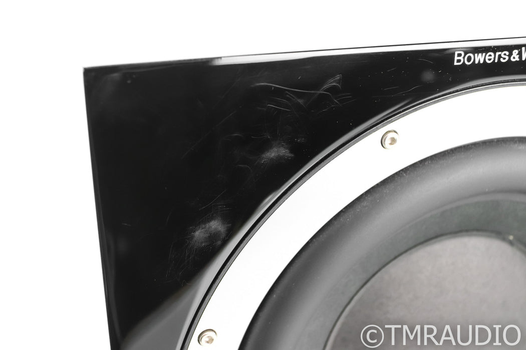 B&W ASW10CM 10" Powered Subwoofer; Gloss Black; Gloss Black
