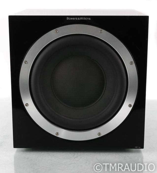 B&W ASW10CM 10" Powered Subwoofer; Gloss Black; Gloss Black