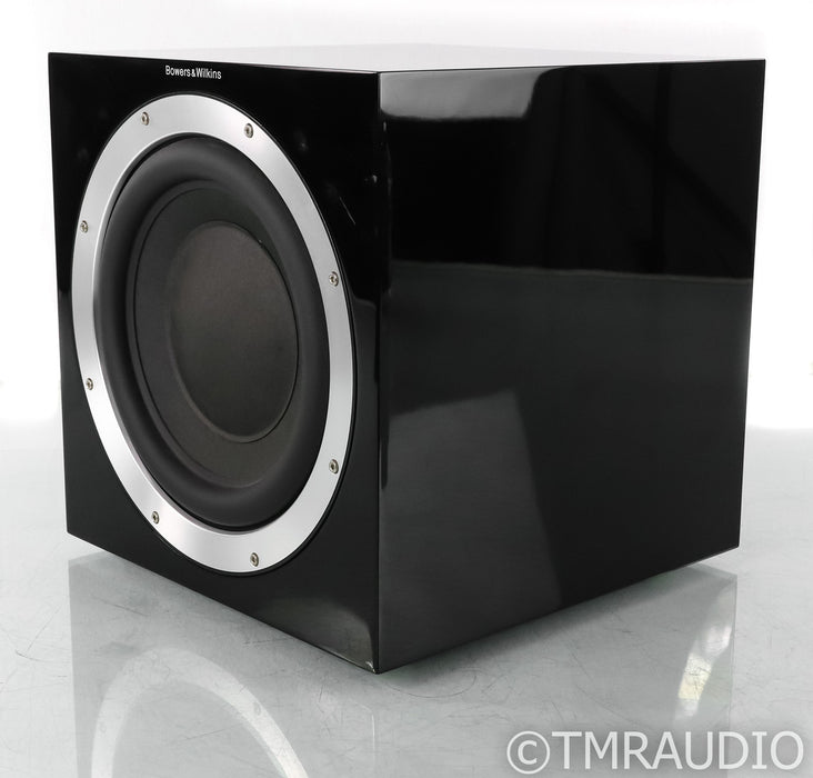 B&W ASW10CM 10" Powered Subwoofer; Gloss Black; Gloss Black