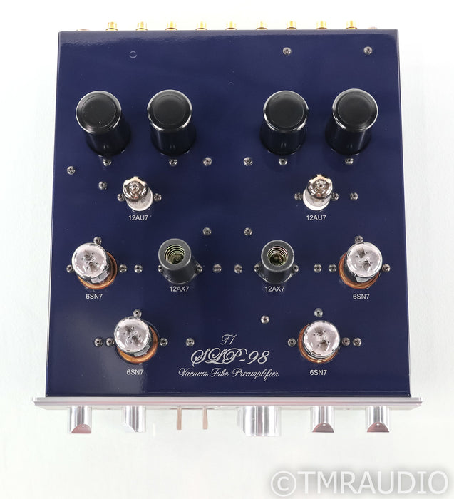 Cary Audio SLP 98P Stereo Tube Preamplifier; Remote; SLP98; MM Phono; F1 Mod; Remote; SLP98; MM Phono; F1 Mod