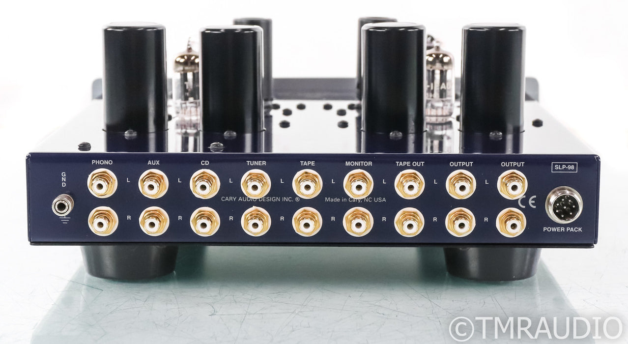 Cary Audio SLP 98P Stereo Tube Preamplifier; Remote; SLP98; MM Phono; F1 Mod; Remote; SLP98; MM Phono; F1 Mod