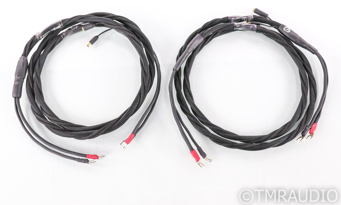 Synergistic Research Element Tungsten Speaker Cables; 8ft Pair; W; MPC; 8ft Pair; W; MPC