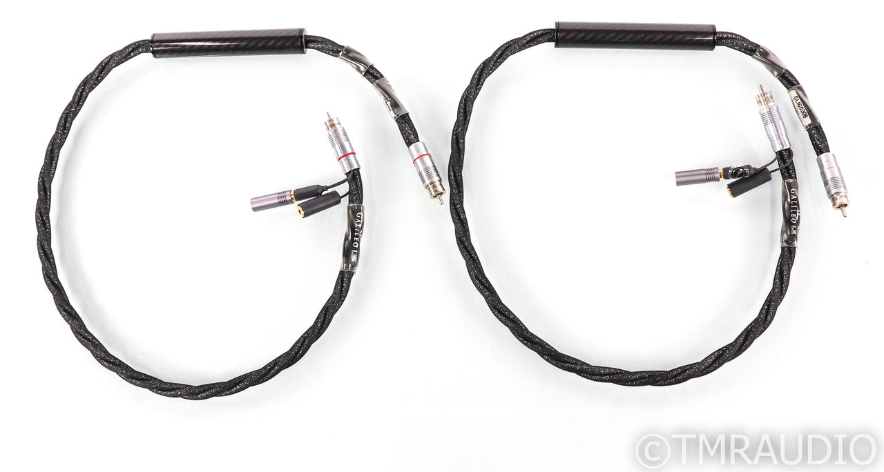 Synergistic Research Galileo LE RCA Cables; 1m Pair Interconnects