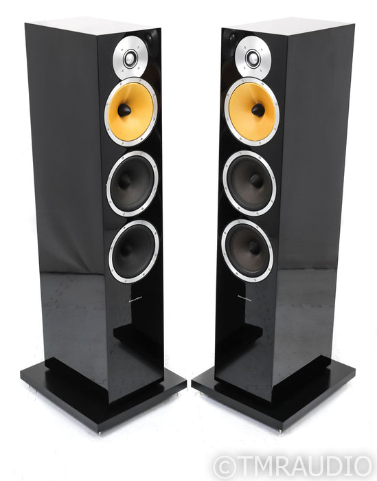 B&W CM9 Floorstanding Speakers; Gloss Black Pair; CM-9