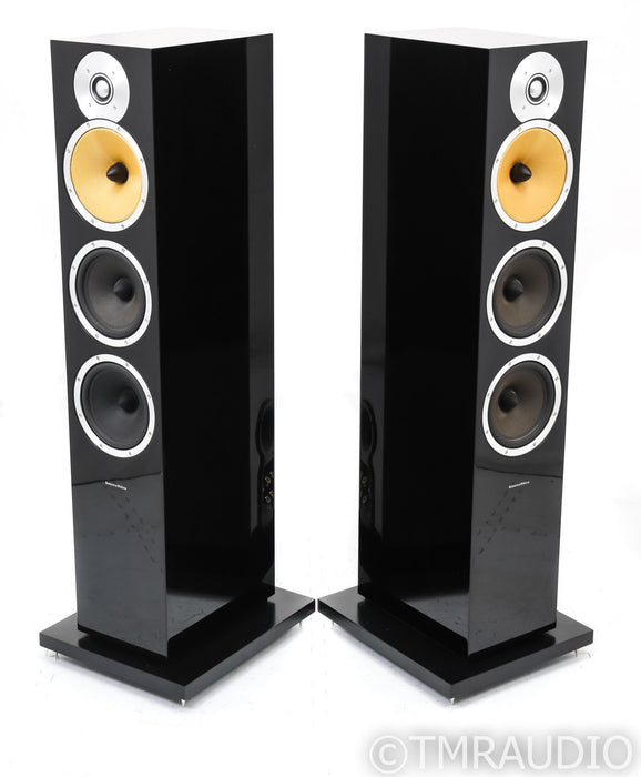 B&W CM9 Floorstanding Speakers; Gloss Black Pair; CM-9