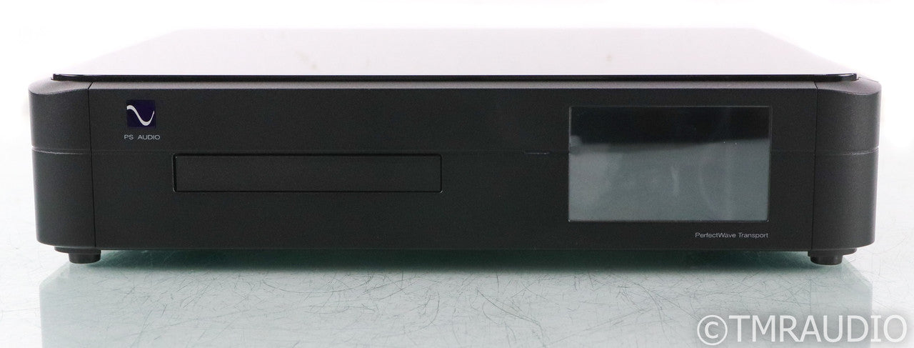 PS Audio PerfectWave Transport CD Player; PWT; Black; Remote; PWT; Black; Remote