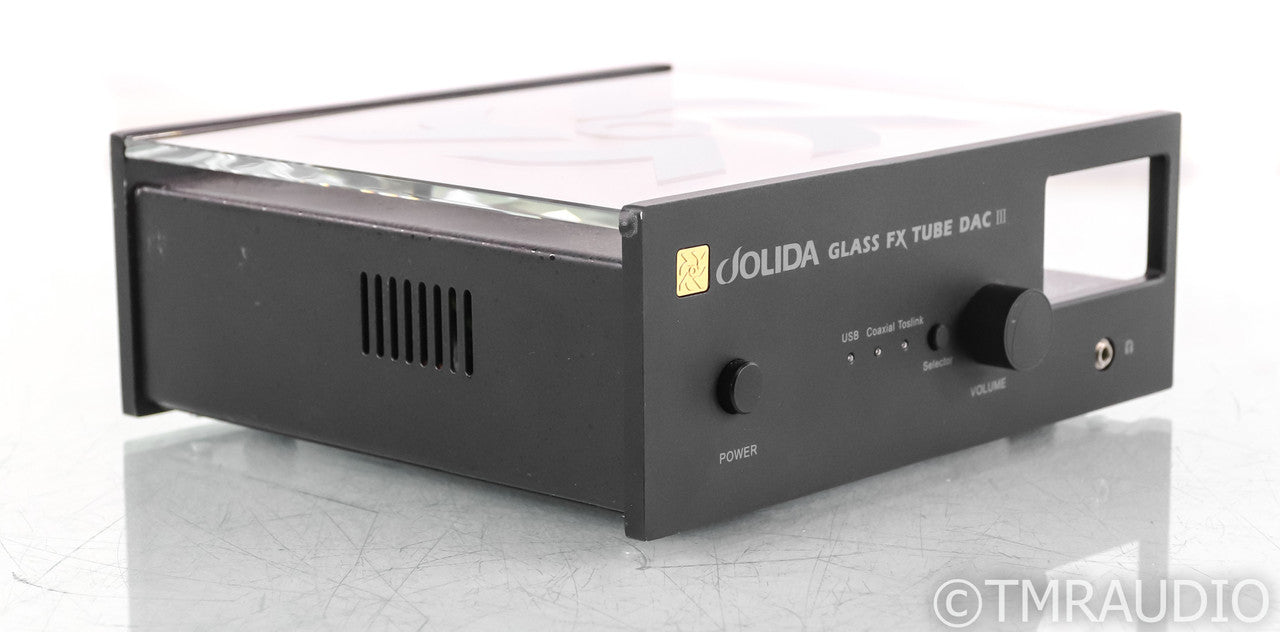 Jolida Audio Glass FX Tube DAC III w/ Upgrade 1; D/A Converter (No Glass Cover); D/A Converter (No Glass Cover)