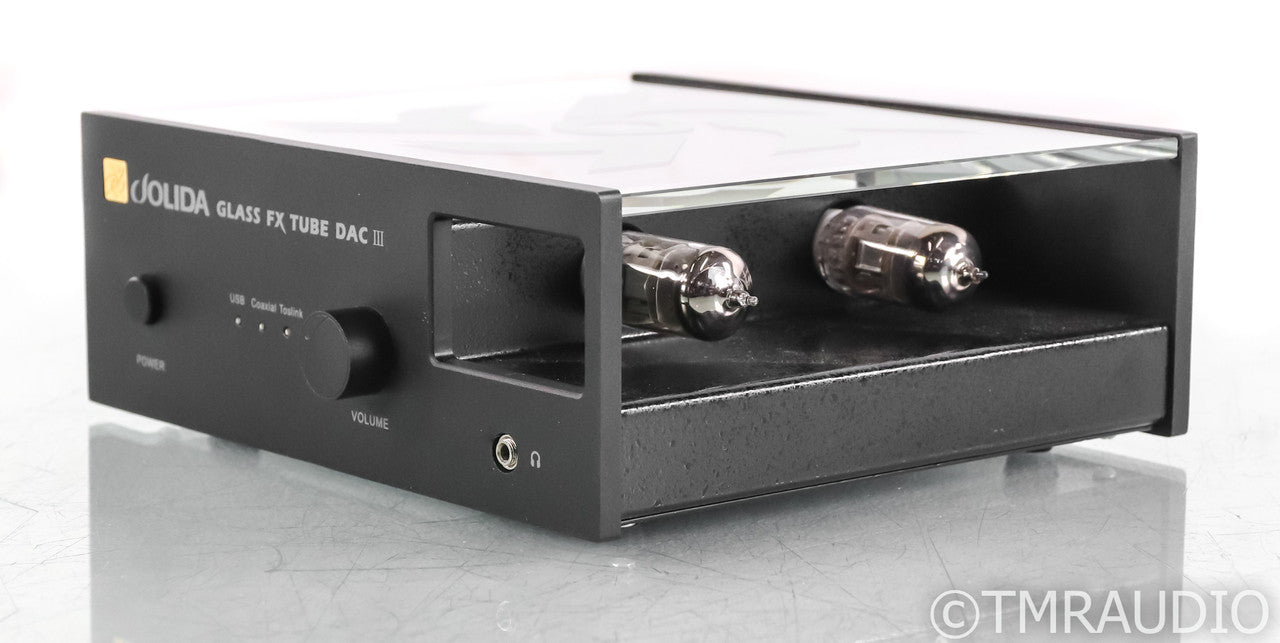 Jolida Audio Glass FX Tube DAC III w/ Upgrade 1; D/A Converter (No Glass Cover); D/A Converter (No Glass Cover)