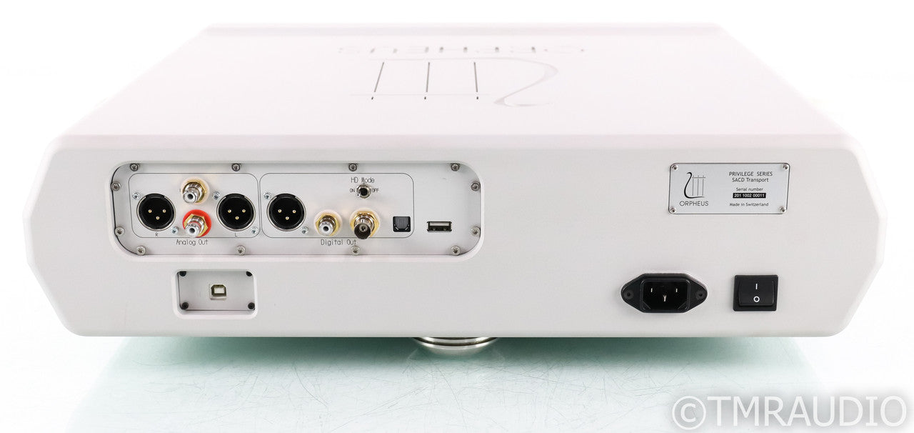Orpheus Lab Privilege SACD Player; Transport; Silver; Remote