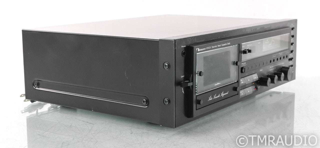 Nakamichi 670ZX Vintage Cassette Deck; Tape Recorder; 670-ZX; Tape