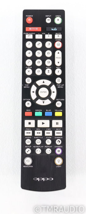 Oppo 103D Universal Disk Player; 103-D; Darbee Edition; Remote; 103-D; Darbee Edition; Remote