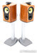 B&W Nautilus 805 Bookshelf Speakers; 805N; Cherry Pair w/ Stands