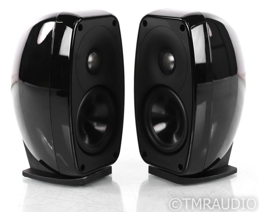 Paradigm Audio Cinema 100 Bookshelf Speakers; Gloss Black Pair; Gloss Black Pair