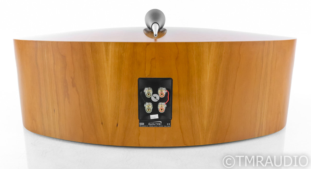 B&W Nautilus HTM1 Center Channel Speaker; Cherry; HTM-1; Cherry; HTM-1