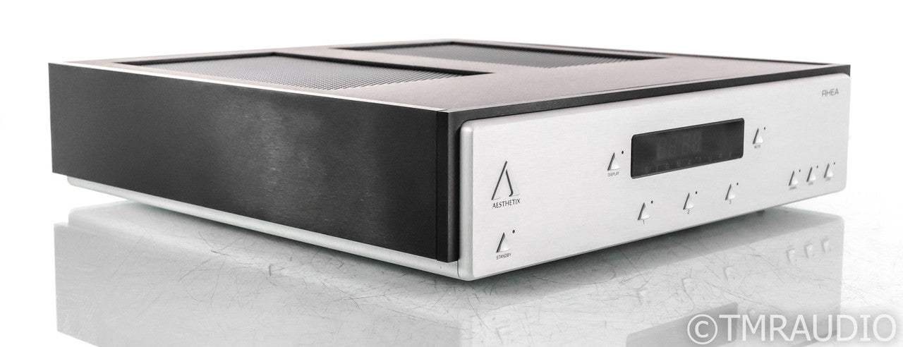 Aesthetix Rhea Signature MM / MC Tube Phono Preamplifier; Silver; Silver