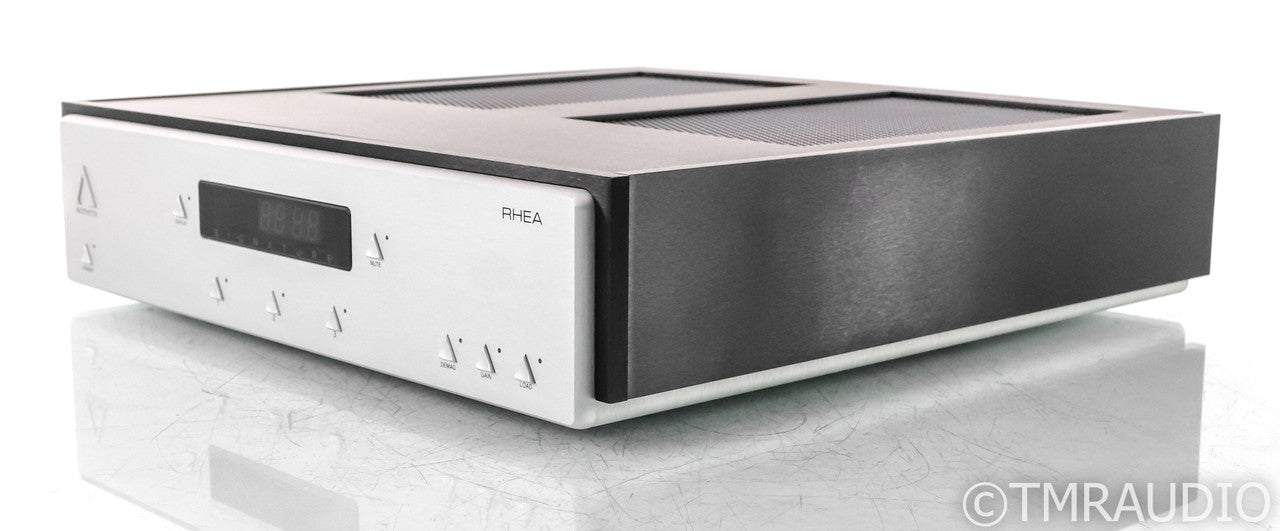 Aesthetix Rhea Signature MM / MC Tube Phono Preamplifier; Silver; Silver