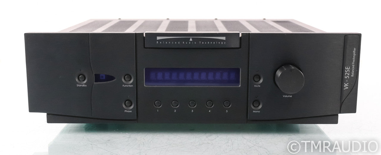 BAT VK-52SE Stereo Tube Preamplifier; VK52-SE; Black (Upgraded Capacitors); VK52-SE; Black (Upgraded Capacitors)