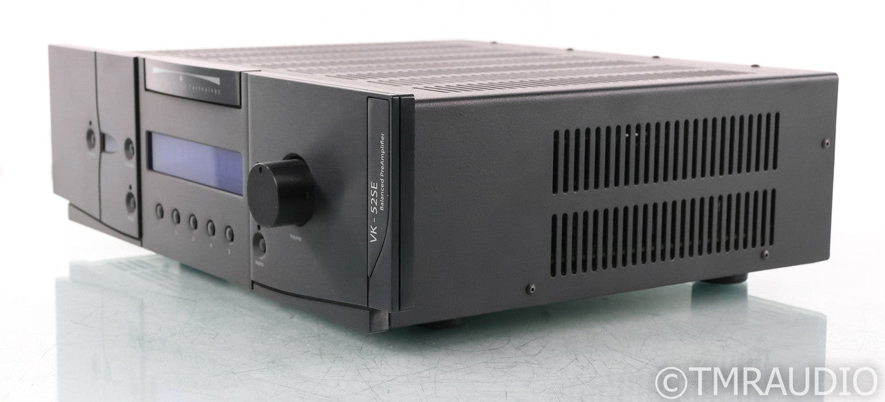 BAT VK-52SE Stereo Tube Preamplifier; VK52-SE; Black (Upgraded Capacitors); VK52-SE; Black (Upgraded Capacitors)
