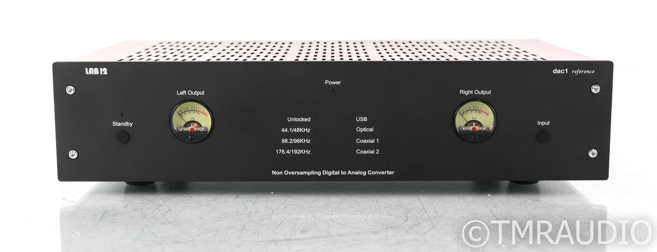 Lab12 dac1 R2R Tube DAC; D/A Converter; Matte Black; D/A Converter; Matte Black