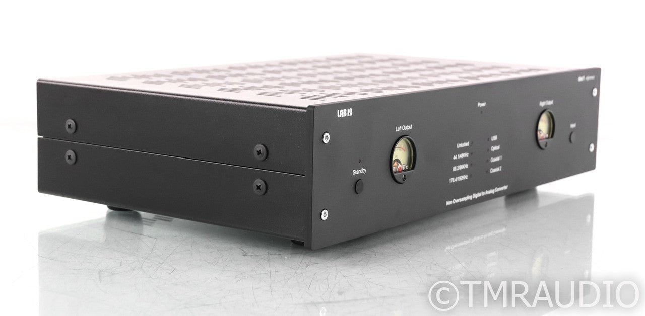 Lab12 dac1 R2R Tube DAC; D/A Converter; Matte Black; D/A Converter; Matte Black