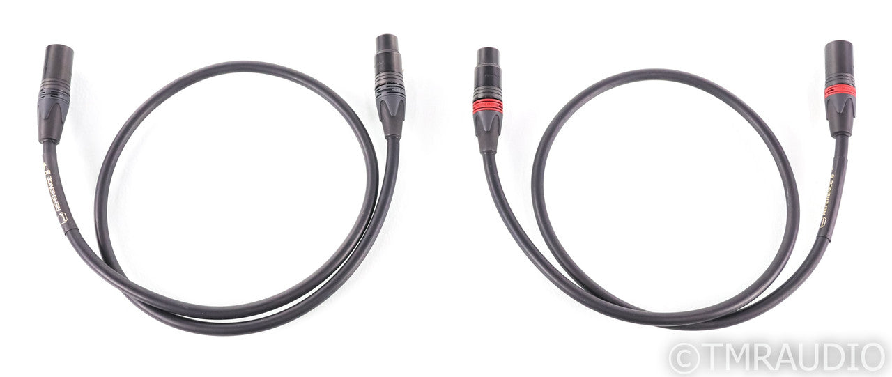 Driade XLR Flow Link Reference 808 XLR Cables; 1m Pair Balanced Interconnects; 1m Pair Balanced Interconnects